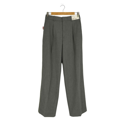 ユニクロ UNIQLO タックワイドパンツ レディース JPN:L
