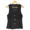 ザラ ZARA Vネック ベスト レディース import:S