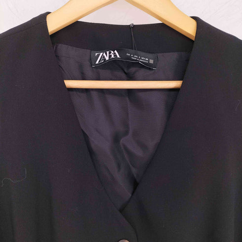 ザラ ZARA Vネック ベスト レディース import:S