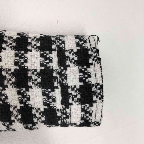 ザラ ZARA ツイードチェックジャケット レディース import:S
