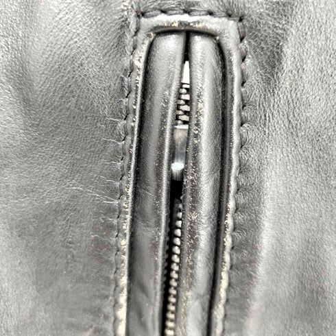 ショット Schott USA製 641 ファーライナー付き シングルライダースジャケット メンズ 36