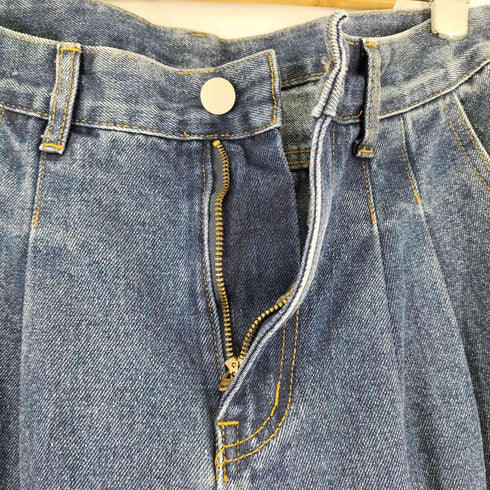 2タック ストレートデニムパンツ メンズ JPN:M