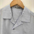 イッセイミヤケメン ISSEY MIYAKE MEN 90S 銀タグ リネン混 オープンカラー S/S シャツ メンズ