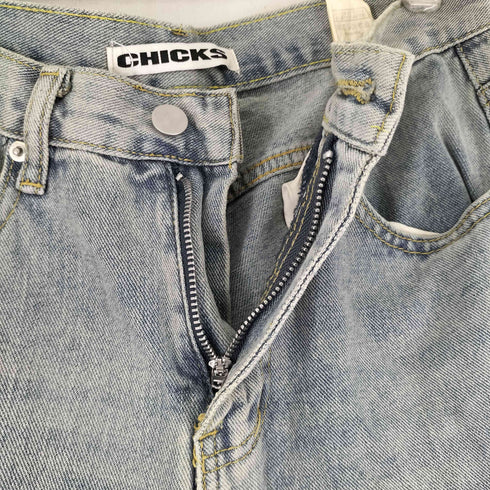 CHICKS ウォッシュ加工 デニムパンツ メンズ JPN:L