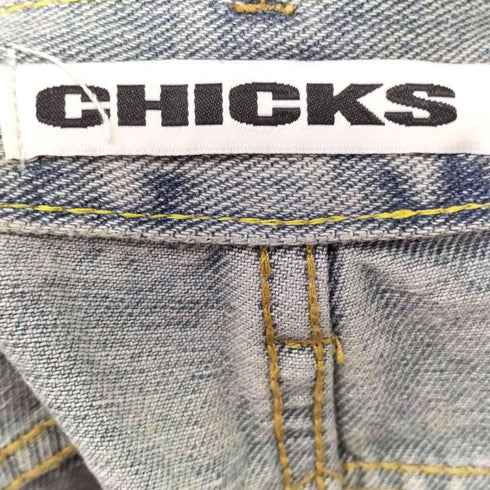 CHICKS ウォッシュ加工 デニムパンツ メンズ JPN:L