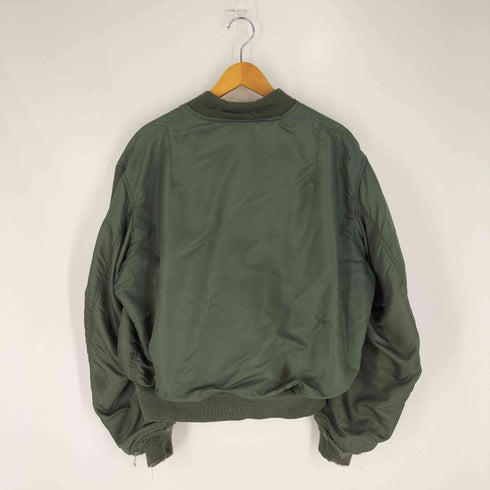 ユーエスエアーフォース U.S. AIR FORCE 60s ALPHA INDUSTRIES 社製 USAF L-2B ミリタリー フライトジャケット メンズ import:L