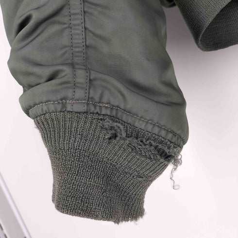 ユーエスエアーフォース U.S. AIR FORCE 60s ALPHA INDUSTRIES 社製 USAF L-2B ミリタリー フライトジャケット メンズ import:L