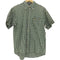 チャップスラルフローレン CHAPS RALPH LAUREN ロゴ タブ S/S シアサッカー チェック シャツ メンズ import:M