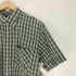 チャップスラルフローレン CHAPS RALPH LAUREN ロゴ タブ S/S シアサッカー チェック シャツ メンズ import:M