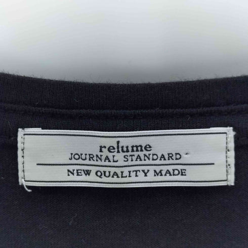 ジャーナルスタンダードレリューム JOURNAL STANDARD relume フリルスリーブTシャツ レディース FREE