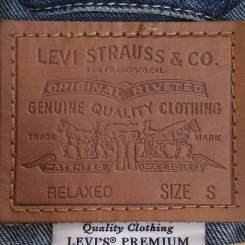 リーバイス Levis PREMIUM 3rd プレミアム サード デニム トラッカージャケット メンズ import:S