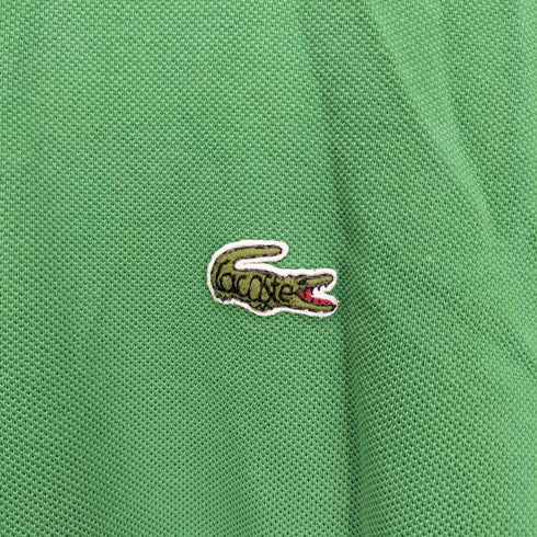 シュミーズラコステ CHEMISE LACOSTE ロゴ ワッペン 鹿の子 ポロ シャツ メンズ 3