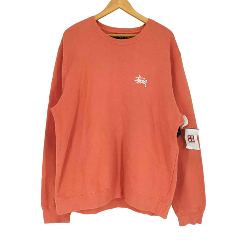 ステューシー Stussy ショーンフォント 両面プリントクルーネックスウェット メンズ JPN:XL