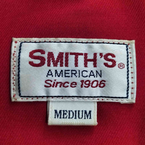 スミス SMITH’S ロゴパッチ ジップアップ ジャケット メンズ import:M