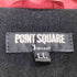 POINT SQUARE 刺繍ロゴ ジップアップ フーデッドジャケット メンズ LL