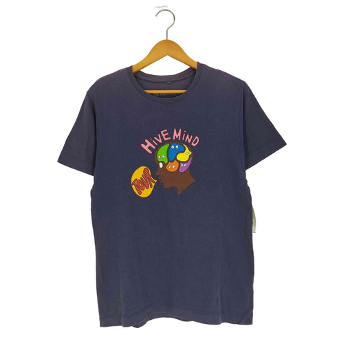 INTERNET バンドプリント クルーネック Tシャツ メンズ import:M