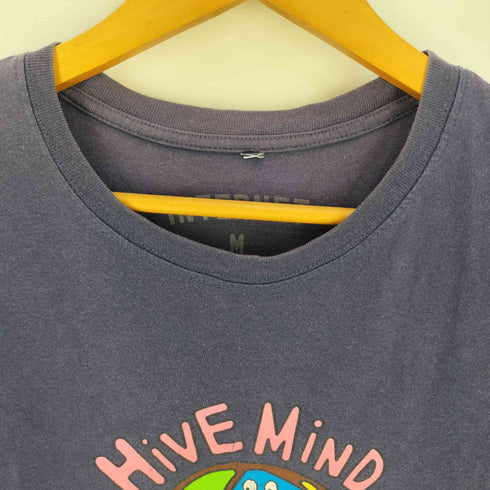 INTERNET バンドプリント クルーネック Tシャツ メンズ import:M