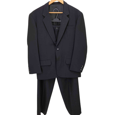 ワイズフォーメン Ys for men 90S 96SS 100番台 111 ウールギャバ 2タック センタープレスワイドスラックス ウール スーツ セットアップ メンズ JPN:M