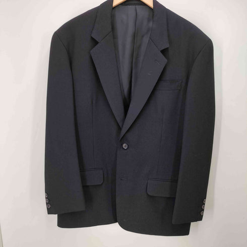 ワイズフォーメン Ys for men 90S 96SS 100番台 111 ウールギャバ 2タック センタープレスワイドスラックス ウール スーツ セットアップ メンズ JPN:M