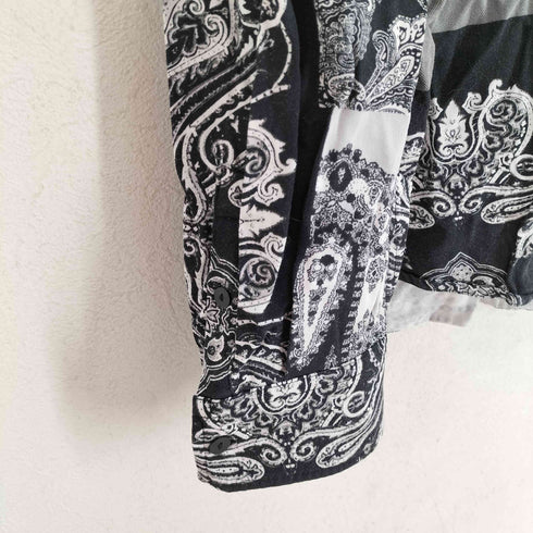 ザラ ZARA ペイズリー柄シャツ メンズ JPN:L