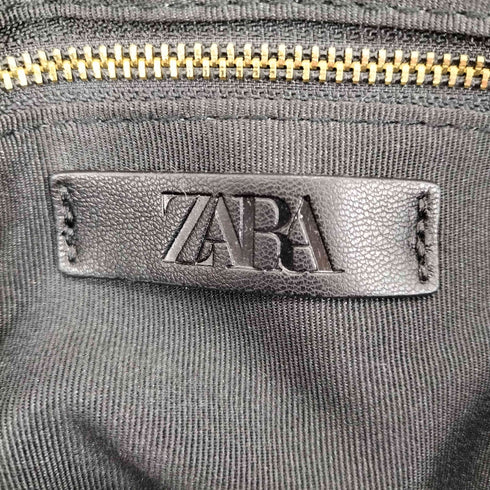 ザラ ZARA デニムチェーンショルダーバッグ レディース