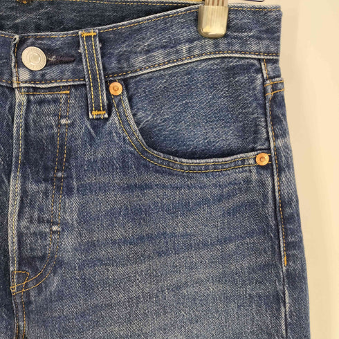リーバイス Levis PREMIUM プレミアム 501 ボタンフライ ストレート デニムパンツ レディース W28 L32