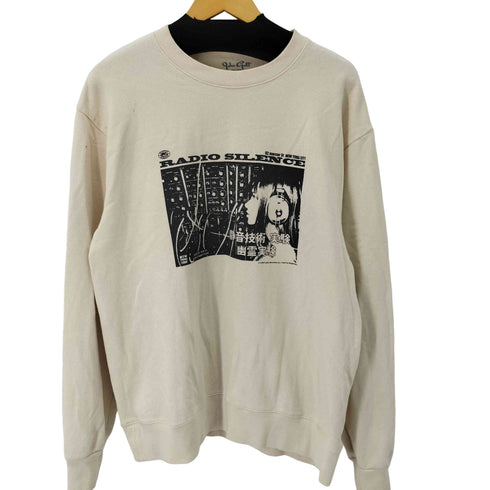 BRANDY MELVILLE フロントプリント クルーネックスウェット レディース