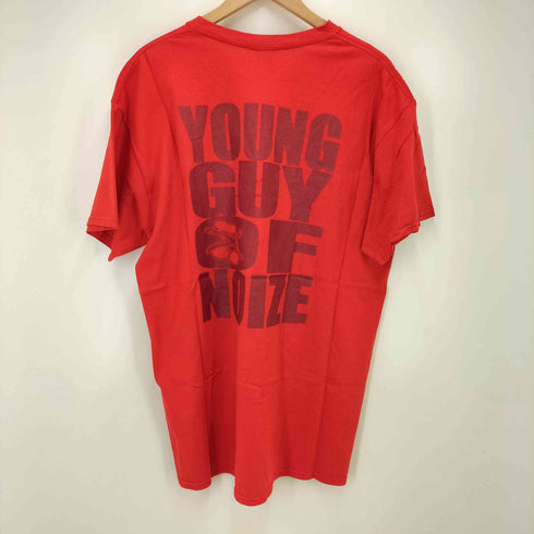 ノイズ グラインドコア バンド ロゴ プリント S/S クルーネック Tシャツ メンズ import:L