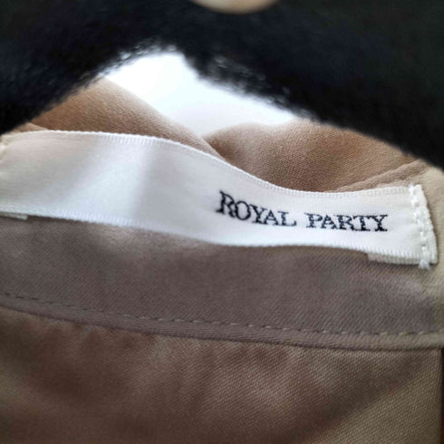 ロイヤルパーティー ROYAL PARTY パイピングランダムプリーツワンピース レディース FS