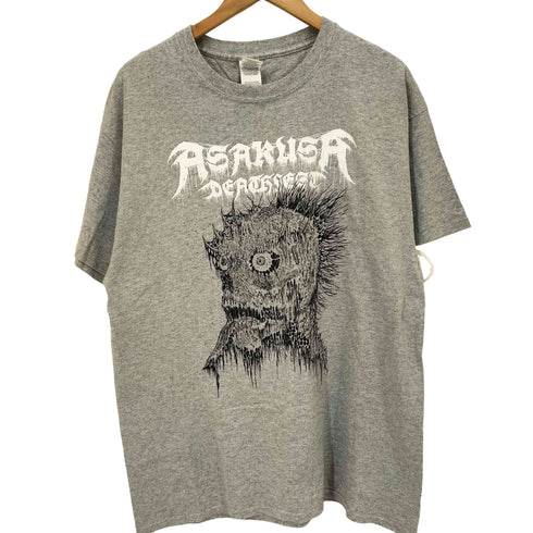 デスメタル フェス アートワーク プリント S/S Tシャツ メンズ import:L