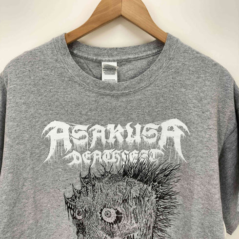 デスメタル フェス アートワーク プリント S/S Tシャツ メンズ import:L