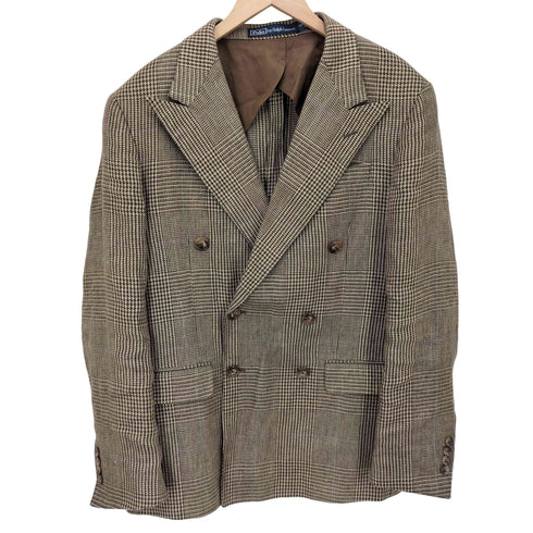 ポロバイラルフローレン Polo by RALPH LAUREN Polo Glen plaid sport coat テーラード グレン チェック スポーツ コート メンズ 40R
