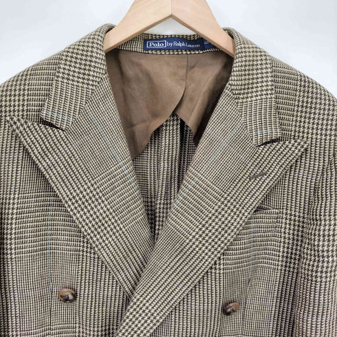 ポロバイラルフローレン Polo by RALPH LAUREN Polo Glen plaid sport coat テーラード グレン チェック スポーツ コート メンズ 40R