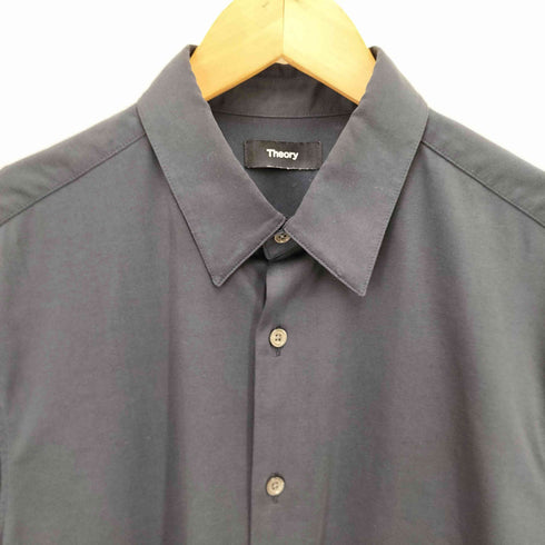 セオリー theory ポリ コットン ベーシック S/S シャツ メンズ JPN:M