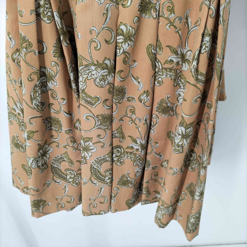WHITE FARO L/S 花柄ワンピース レディース