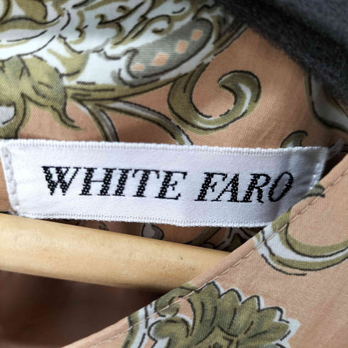 WHITE FARO L/S 花柄ワンピース レディース