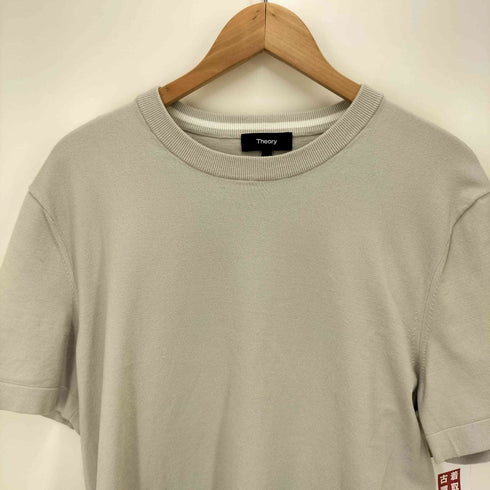 セオリー theory レーヨン ポリ S/S ライトニット メンズ JPN:M