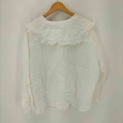ザラ ZARA フリルブラウス レディース import:S