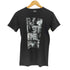 1999 袖裾シングル 両面プリントクルーネックTシャツ メンズ