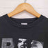 1999 袖裾シングル 両面プリントクルーネックTシャツ メンズ