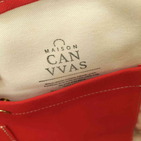 MAISON CANVVAS TOTE / M メゾンキャンパス トートバッグ レディース
