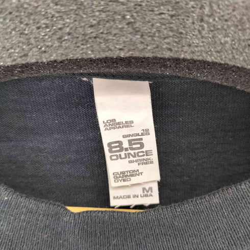 ロサンゼルスアパレル Los Angeles Apparel USA製 8.5 OUNCE S/S 無地Tシャツ メンズ import:M