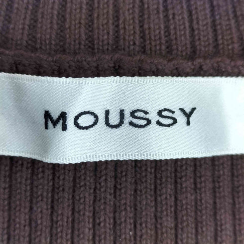 マウジー moussy RIB KNIT LONG ドレス レディース JPN:1