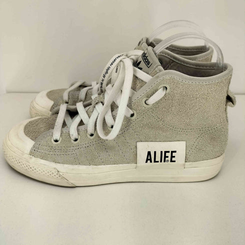 アディダス adidas NIZZA HI ALIFE ハイカットスニーカー レディース JPN:24