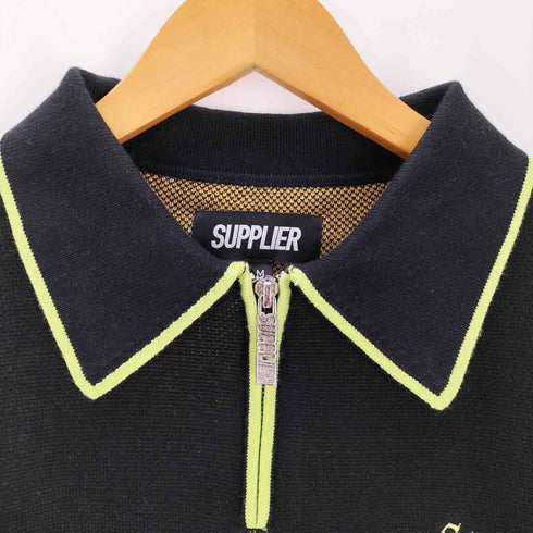 サプライヤー SUPPLIER FIRE PATTERN HALF ZIP KNIT メンズ JPN:M