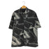 ザラ ZARA スモークパターン シアサッカー レギュラーカラー シャツ メンズ import:M