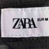 ザラ ZARA スモークパターン シアサッカー レギュラーカラー シャツ メンズ import:M