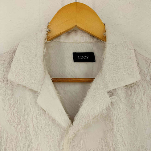 ルーシー Lucy ジャガードフリンジシャツ(LS) メンズ JPN:M