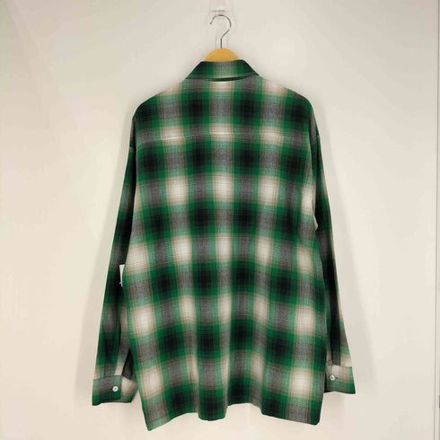 キャルトップ CALTOP USA製 L/S SHIRT オンブレチェック シャツ メンズ import:XL