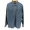 ランズエンド LANDS END 00s デニムワークシャツ メンズ L